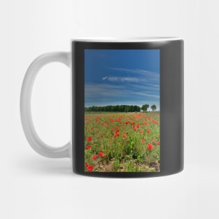 Poppy Field Near Cividale Mug